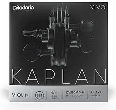 D'Addario Kaplan Vivo Violin Zestaw Strun Do Skrzypiec 4/4 Heavy Tension