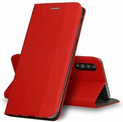 Vennus Etui Flip SENSITIVE do Huawei P40 Lite Czerwony (42066)