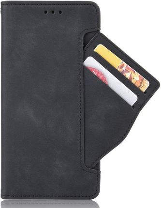 Erbord Etui Wallet do Motorola Moto G50 Card Slot Czarny