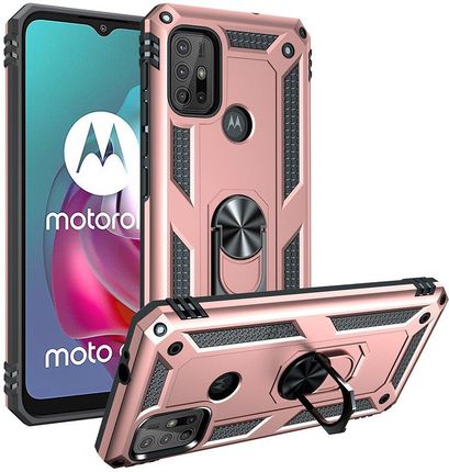 Erbord Etui NOX do Motorola Moto G10/G30 Różowe Złoto