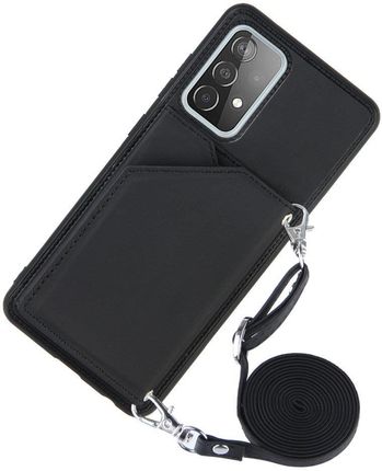 Erbord Etui Card Strap do Samsung Galaxy A52 4G/5G Czarny