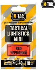 Zdjęcie M-Tac Oświetlenie Chemiczne 4,5H40 Czerwony 10Szt - Warka