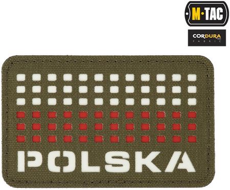 M-Tac Naszywka Polska Z Flagą 50Х80 Laser Cut