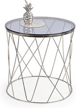 Zdjęcie Halmar Selena Stelaż Chrom Szkło Dymiony 55cm - Miłakowo