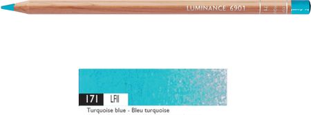 Caran D'Ache Kredka Luminance 6901 171 Turquoise Blue Turkusowa