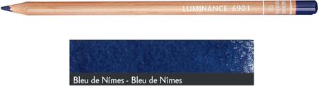 Caran D'Ache Kredka Luminance 6901 135 Bleu De Nimes Niebieski Z