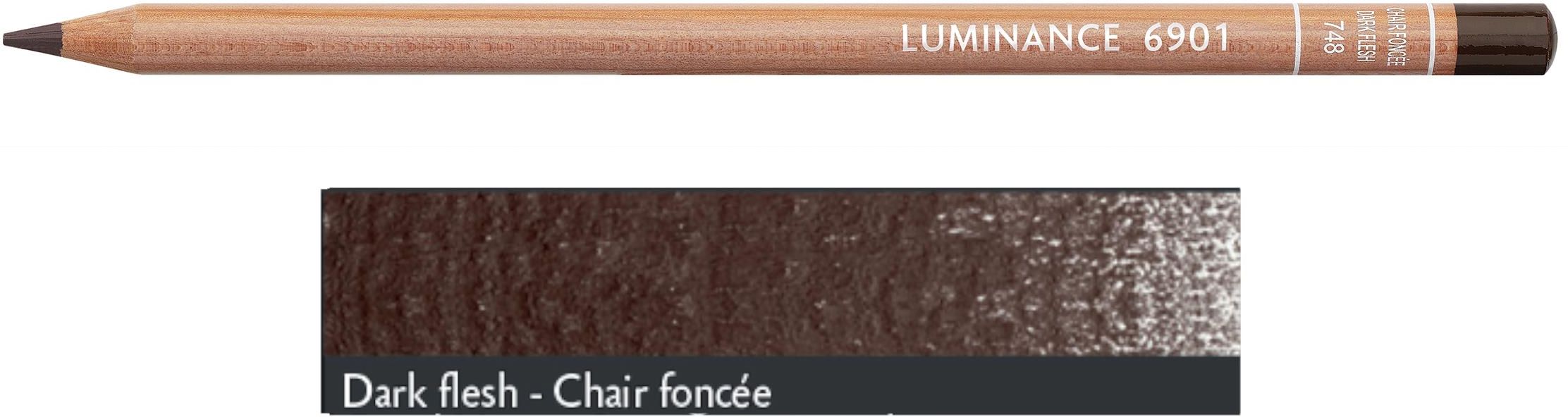 Caran D'Ache Luminance 6901 Dark Flesh 748