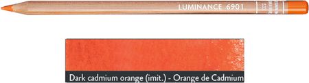 Caran D'Ache Kredka Luminance 6901 533 Dark Cadmium Orange Ciemny Kadm Pomarańczowy