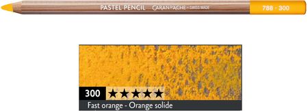 Caran D'Ache Kredka Pastelowa Pastel Pencils D'Ache Kolor 300 Fast Orange