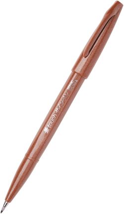 Pentel Pisak Pędzelkowy Do Kaligrafii I Liternictwa Pentel Brązowy
