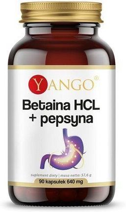YANGO Betaina HCL + Pepsyna 90 kaps