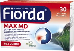 Zdjęcie Fiorda Max MD Pastylki do ssania, 30szt. - Mieszkowice