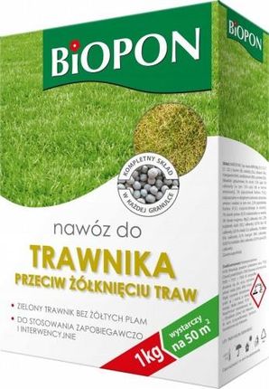 Bros Nawóz Do Trawnika Przeciw Żółknięciu Traw 1Kg BRO024892ALL