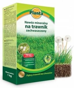 Planta Nawóz Mineralny Do Trawy Zachwaszczonej Wiosenny 1Kg PLA974557ALL