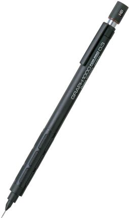 Pentel Ołówek Automatyczny Graph1000 Hb 0.3 Mm Czarny