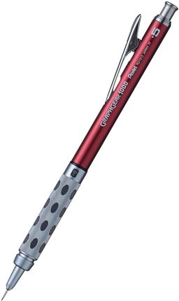 Pentel Ołówek Automatyczny Graphgear 1000 Hb 0.5 Mm Czerwony