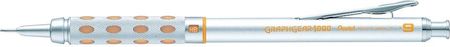 Pentel Ołówek Automatyczny Graphgear 1000 Hb 0.9 Mm Srebrny
