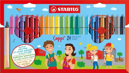 Stabilo Pisaki Cappi Etui Kartonowe 24Szt.