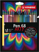Zdjęcie Stabilo Flamastry Pen 68 18Szt. Arty W Etui - Zator