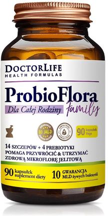 ProbioFlora Family probiotyki dla całej rodziny 90 kaps