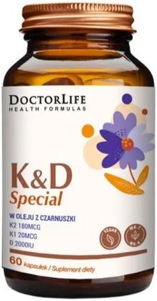 K&D Special w oleju z czarnuszki 60 kaps