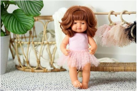 Miniland Strój Baletnicy Body I Spódniczka Rozmiar 38 Różowy - zdjęcie 5