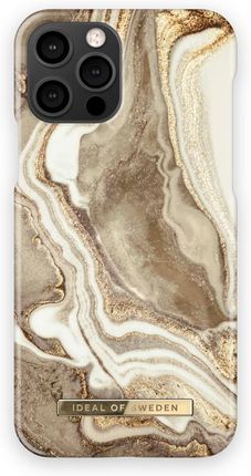 iDeal na Apple iPhone 12/12 Pro - Golden Sand Marble (IDFCGM19-I2061-164)