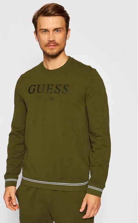 Felpa uomo Guess con zip sweatshirt M1RQ80K6ZS1 | Margarito Store