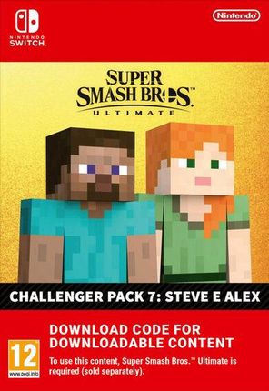 Super Smash Bros Ultimate Challenger Pack 7 Steve & Alex (Gra NS Digital)
