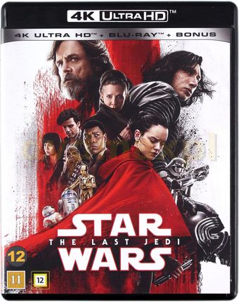 Star Wars: Episode VIII - The Last Jedi (Gwiezdne wojny: Ostatni Jedi) [Blu-Ray 4K]+[2xBlu-Ray]