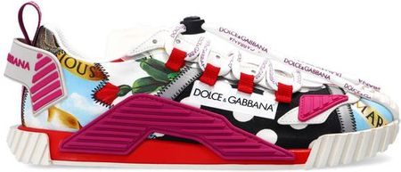 Dolce & Gabbana Sneakers With Logo Patch - Ceny i opinie