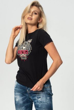 Kenzo Czarny T Shirt Damski Quot Tiger Quot Ceny i opinie Ceneo.pl