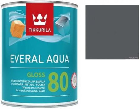 Tikkurila Everal Aqua Gloss [80] 2,7L Połysk Kolor: X498