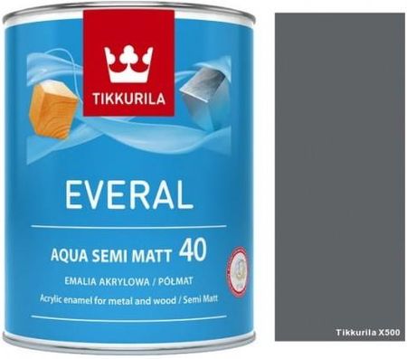 Tikkurila Everal Aqua Semi Matt [40] 2,7L Kolor: X500