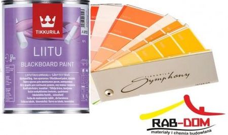 Tikkurila Liitu Farba Tablicowa 0,9L Baza Kolor J365