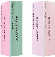 Zdjęcie Brushworks Nail Buffing Block Pastel 2 szt. - Pyskowice