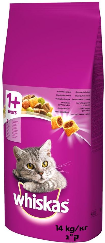 Whiskas Adult Z Jagnięciną 14Kg