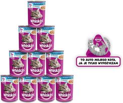 Whiskas Adult Puszka Mokra Karma Dla Kota Z Tuńczykiem W Galaretce 12X400G