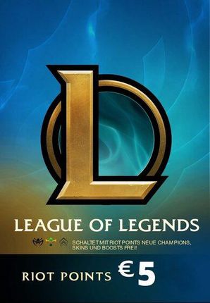 League of Legends - 650 Riot Points / 450 Valorant Points