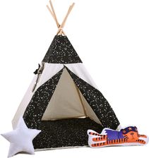 Sówka Design tipi bawełna okienko tygrys nocne niebo