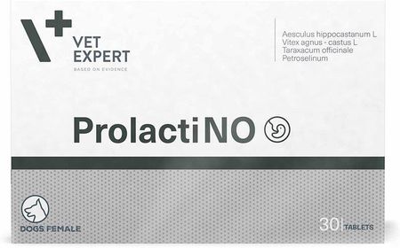 Vet Expert Prolactino preparat wspomagający przy objawach ciąży urojonej 30tabl.