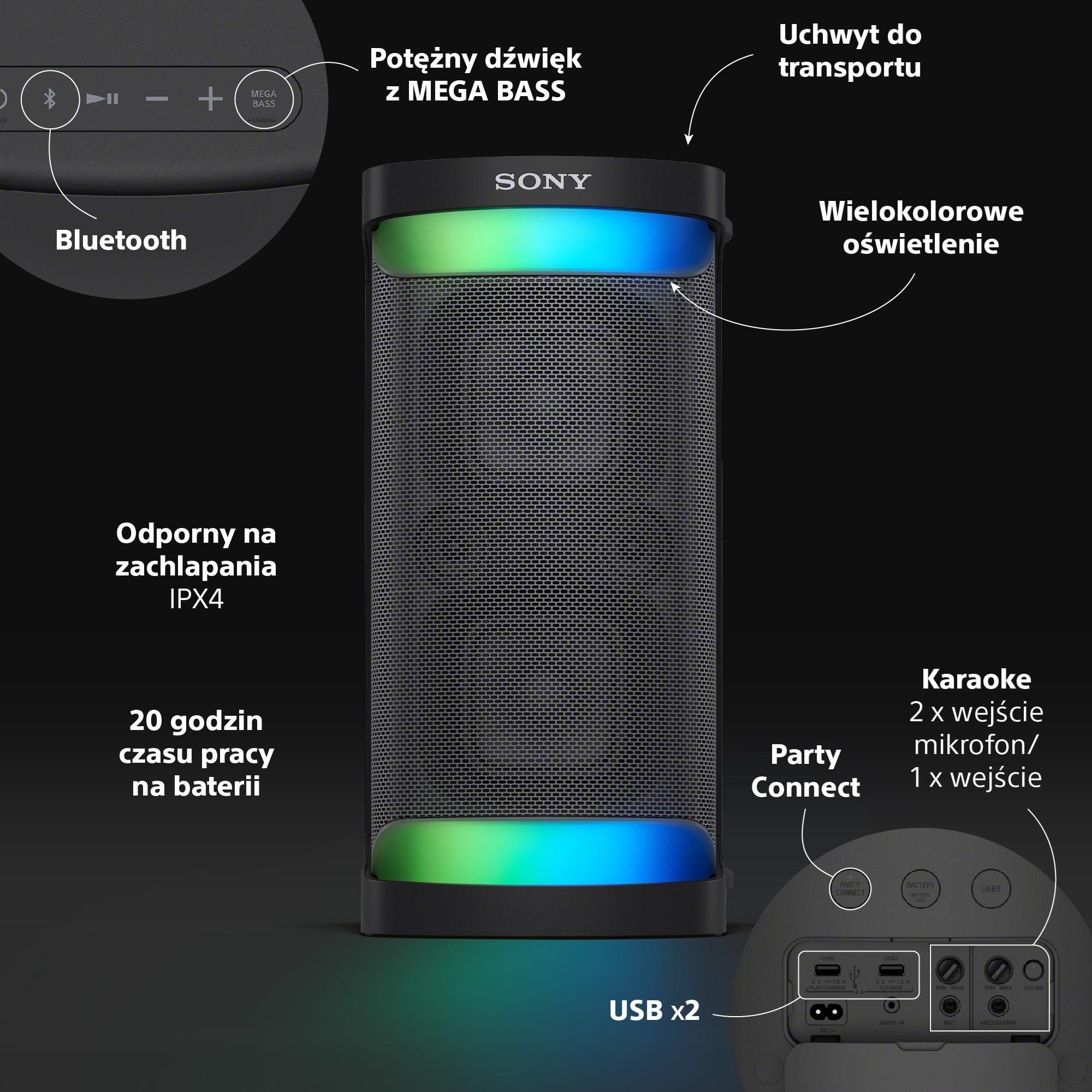 Sony SRS-XP500 czarny