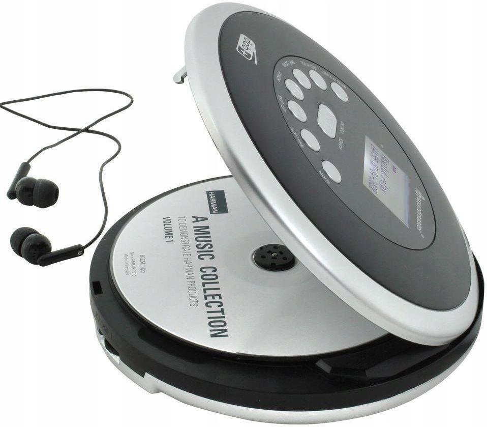 Discman CD9290SW Czarny/Srebrny