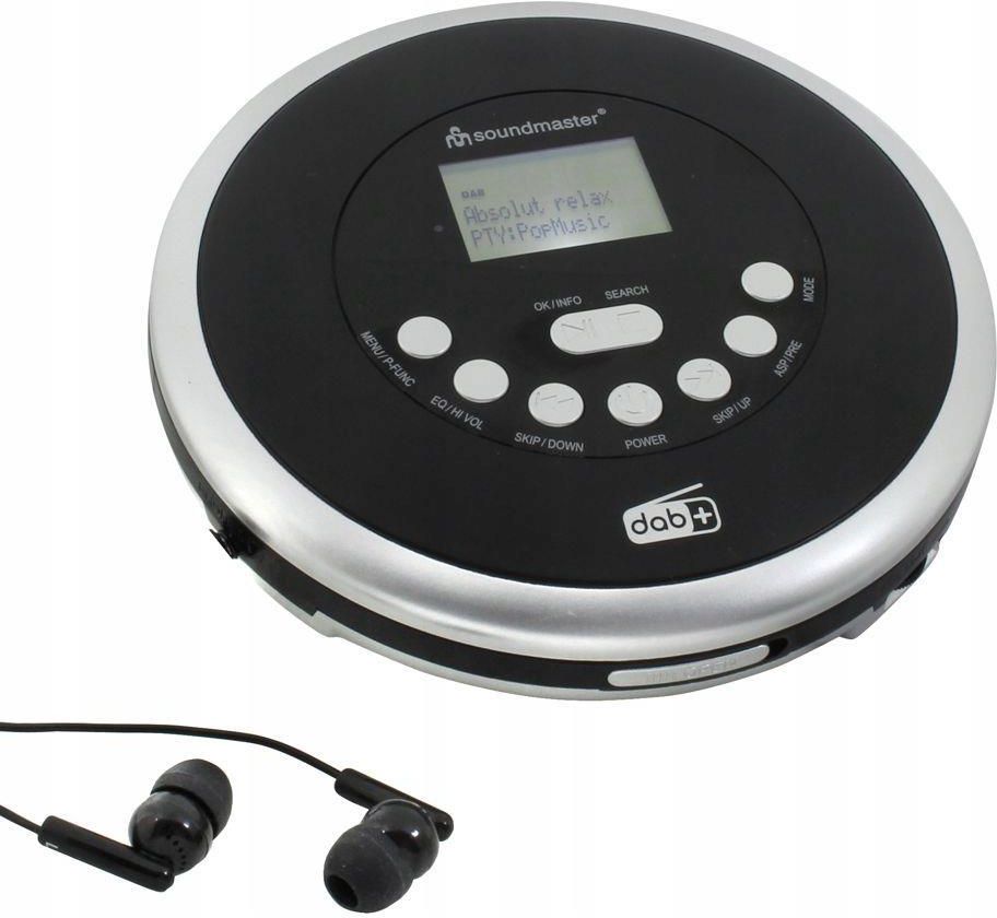 Discman CD9290SW Czarny/Srebrny