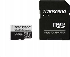 Zdjęcie Transcend 340S microSDXC 256GB UHS-I U3 V30 A2 (TS256GUSD340S) - Człuchów