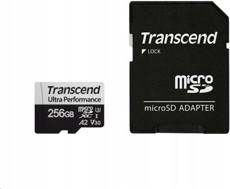 Transcend 340S microSDXC 256GB UHS-I U3 V30 A2 (TS256GUSD340S)