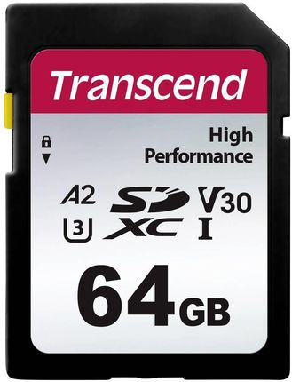 Transcend 330S SDXC 64GB UHS-I U3 V30 A2 (TS64GSDC330S)