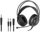 Słuchawki nauszne FStyler FH200i jack 3.5mm mikrofon czarne