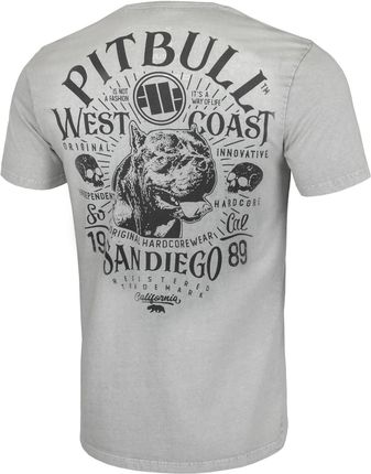 Koszulka Pit Bull Denim Washed San Diego 89 '21 Szara 