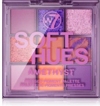 W7 Cosmetics Soft Hues paleta cieni do powiek odcień Amethyst 8 g